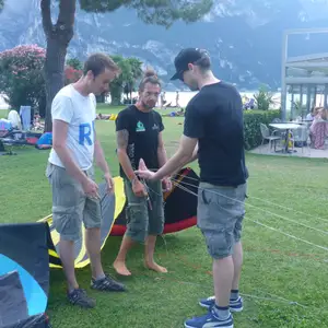 2015-07-27 - Kite-Surf Trockenübungen