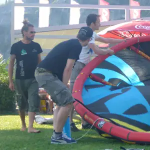 2015-07-27 - Kite-Surf Trockenübungen