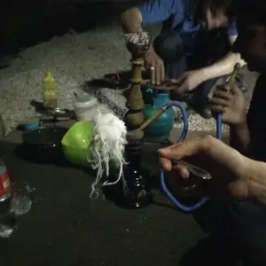 Smoking Shisha at Mohammad's