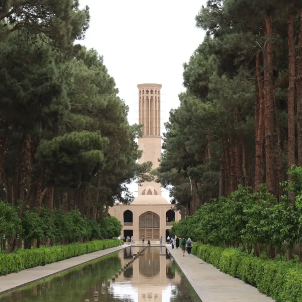 2017-04-19 - Baq-e Doulatabad (highest Windtower of Yazd)