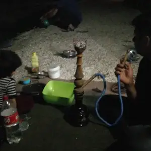 Smoking Shisha at Mohammad's