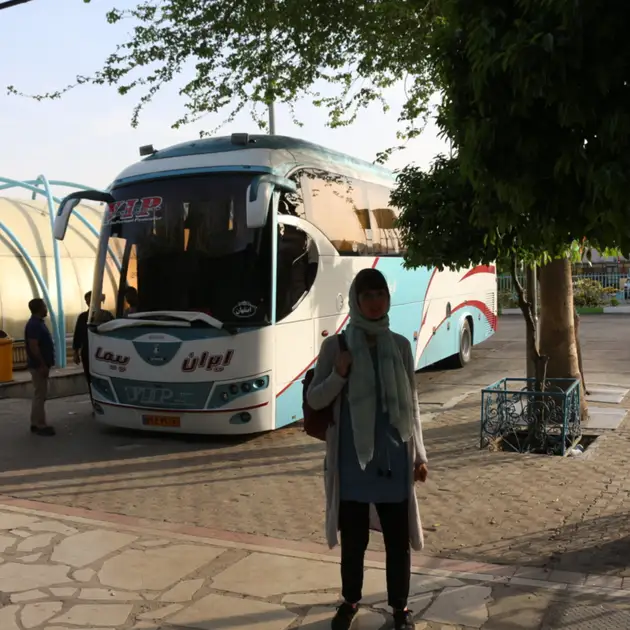 2017-04-13 - VIP bus to Esfahan