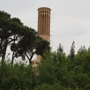 2017-04-19 - Baq-e Doulatabad (highest Windtower of Yazd)