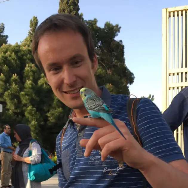 2017-04-12 - In front of Tomb of Hafez