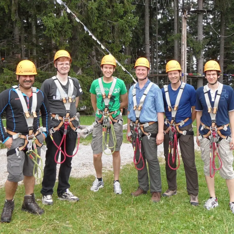 2012-08-04 - Saurabh, Ralf, Karl, Günter, Christian, Christoph